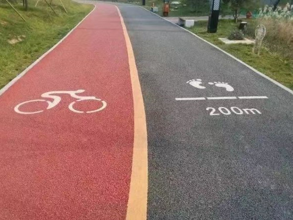 彩色混凝土路面是怎么做的？